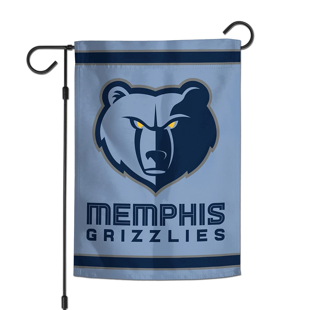 Drapeau de jardin WinCraft Memphis Grizzlies 12'' x 18'' Favorite Team