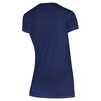 Ensemble de nuit pour femme avec t-shirt et pantalon en flanelle Memphis Grizzlies Vector bleu marine/gris Concepts Sport