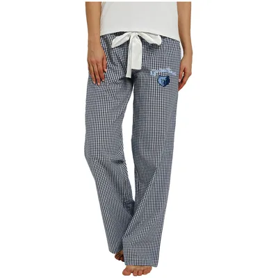 Memphis Grizzlies Concepts Sport Women's Tradition Woven Pants - Navy/White