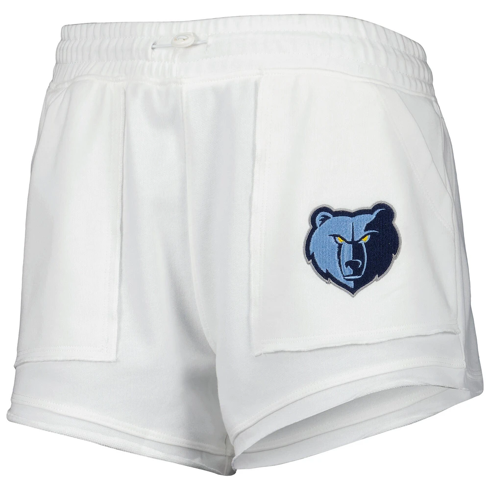 Short Femme Concepts Sport Memphis Grizzlies Sunray Blanc