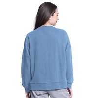 Women's G-III 4Her by Carl Banks Light Blue Memphis Grizzlies Athletic Pullover Sweatshirt