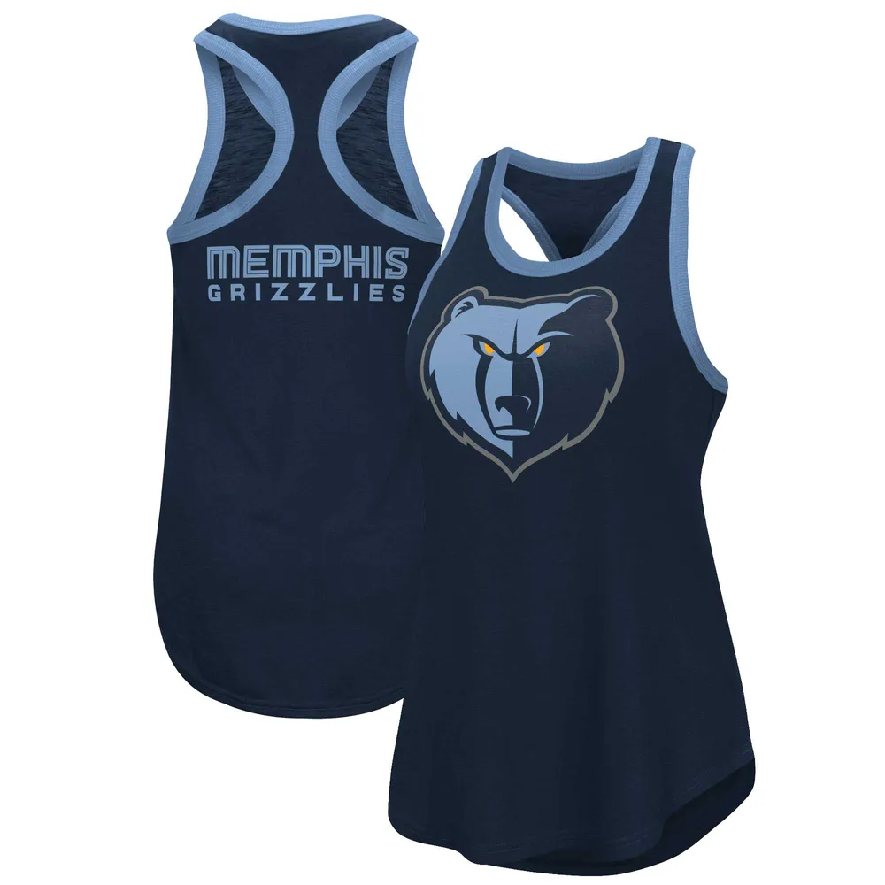 Débardeur dos nageur G-III 4Her by Carl Banks bleu marine Memphis Grizzlies Showdown pour femme