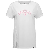Women's Levelwear White Memphis Grizzlies Mother's Day Influx Arch T-Shirt