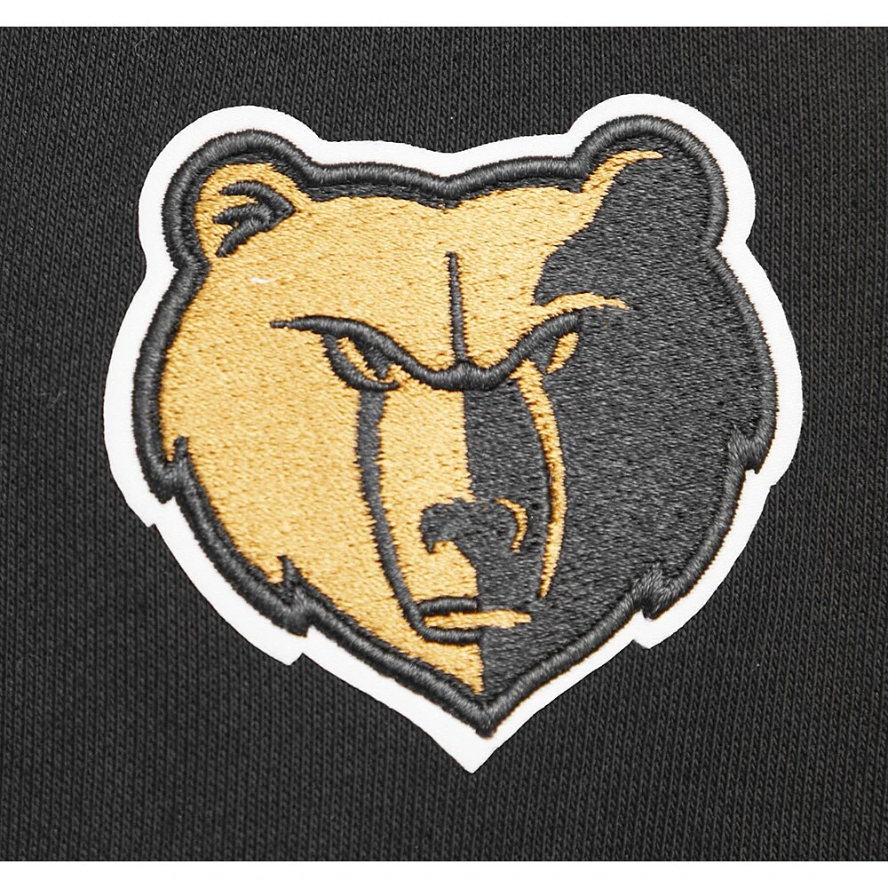 Sweat à capuche court Pro Standard noir Memphis Grizzlies 2023/24 City Edition pour femmes