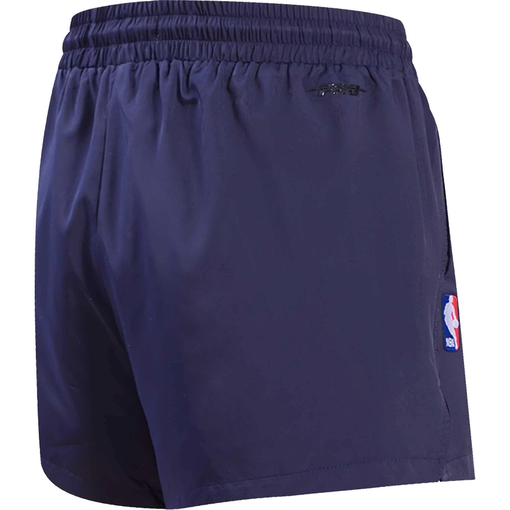 Short tissé Pro Standard bleu marine Memphis Grizzlies Script pour femmes