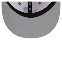 Men's New Era  White/Red Memphis Redbirds Authentic Collection 59FIFTY Fitted Hat