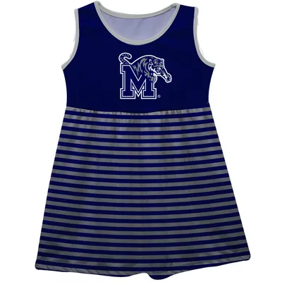 Memphis Tigers Girls Youth Tank Top Dress - Blue