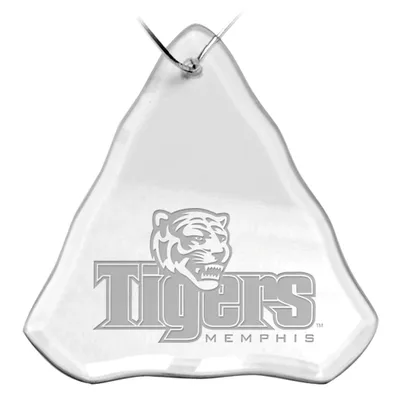 Memphis Tigers 3.25'' x 3.75'' Glass Tree Ornament