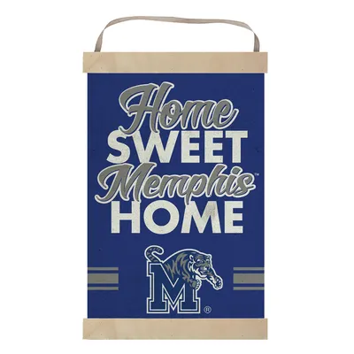 Memphis Tigers Home Sweet Home Banner Sign