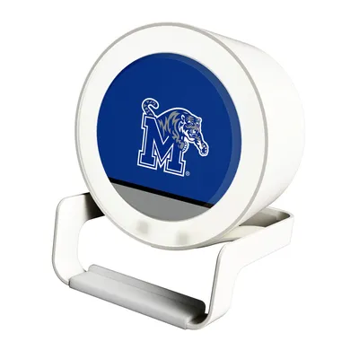 Memphis Tigers Night Light Wireless Charger And Bluetooth Speaker