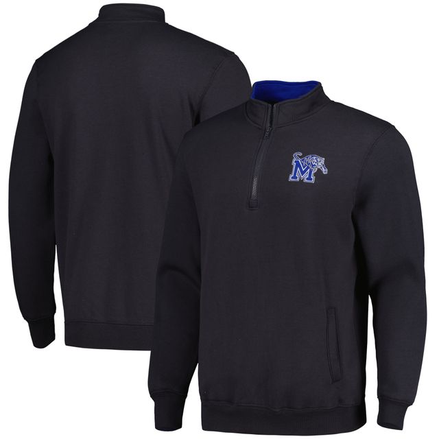 Veste Colosseum Charcoal Memphis Tigers Tortugas Logo Quarter-Zip pour homme