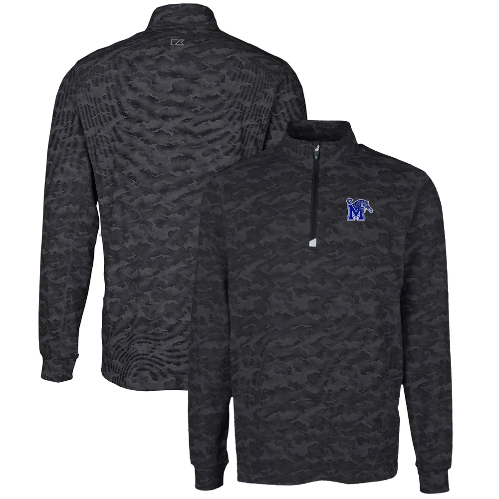 Lids Detroit Lions Cutter & Buck Traverse Stripe Stretch Quarter-Zip  Pullover Top