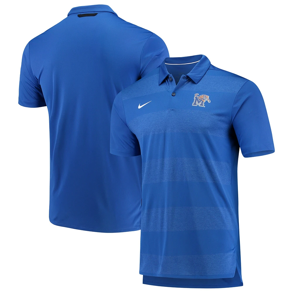 Polo Nike Royal Memphis Tigers 2018 pour homme, début de saison des entraîneurs