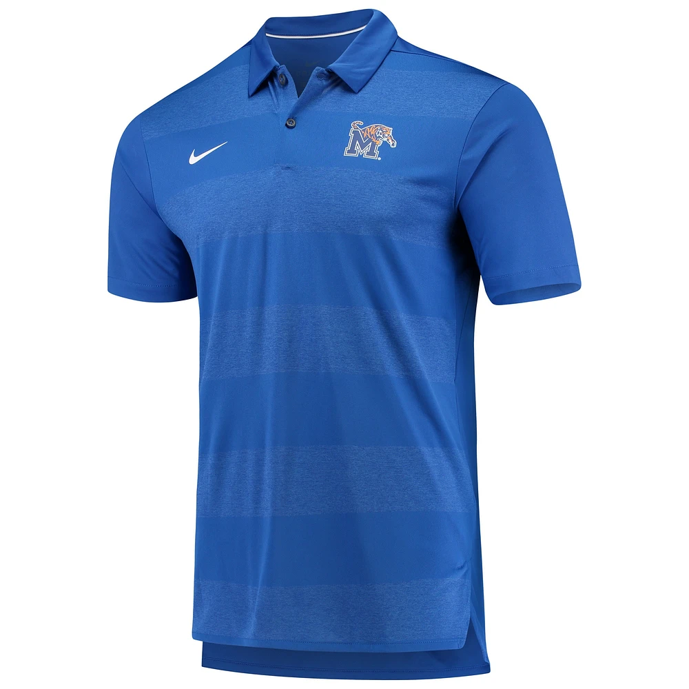 Polo Nike Royal Memphis Tigers 2018 pour homme, début de saison des entraîneurs