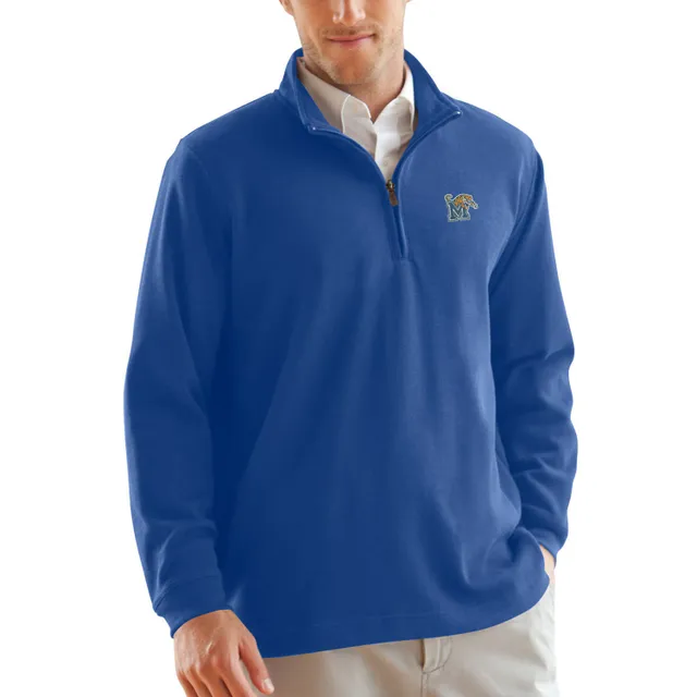 Lids Los Angeles Dodgers Antigua Fortune Half-Zip Sweater