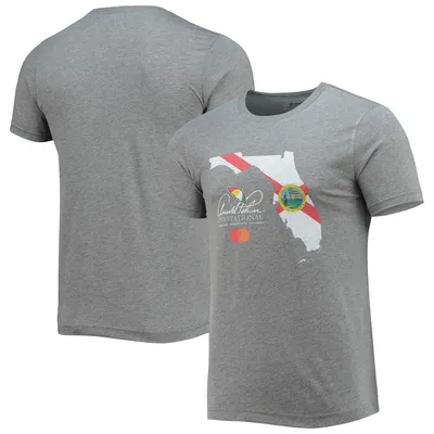 Arnold Palmer Invitational Ahead Florida State Flag Tri-Blend T-Shirt - Heathered Gray