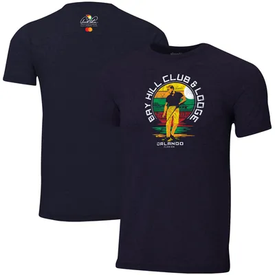 Arnold Palmer Invitational Ahead Bay Hill Club & Lodge Tri-Blend T-Shirt - Navy