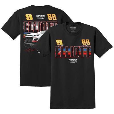 Men's  Black Hendrick Motorsports Unifirst/National Guard Car T-Shirt