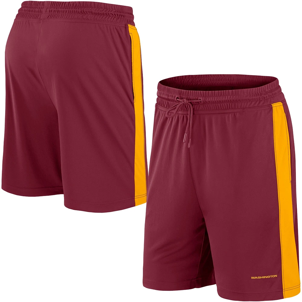 Men's Burgundy Washington Football Team Break It Loose Shorts