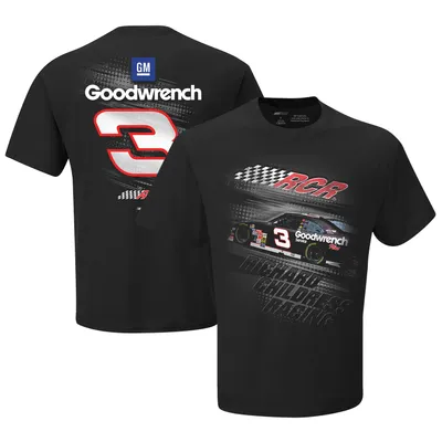 Richard Childress Racing Checkered Flag Goodwrench T-Shirt - Black