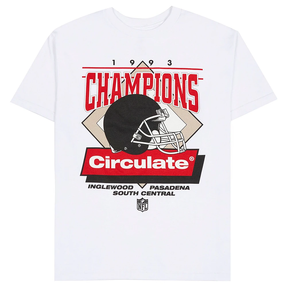 Nike Super Bowl LVI Champions Roster (NFL Los Angeles Rams) Men's T-Shirt.