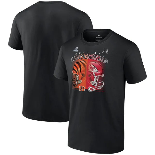 Men's Fanatics Branded Black Cincinnati Bengals vs. Kansas City