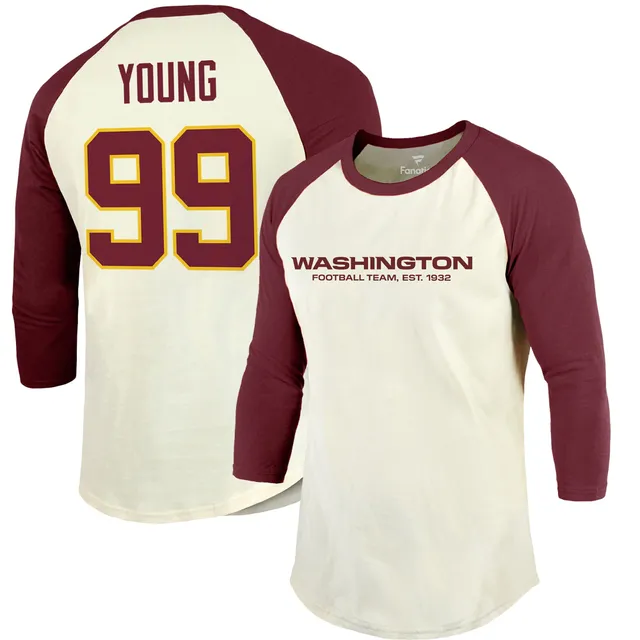 Men's Fanatics Branded Burgundy Washington Football Team Textured