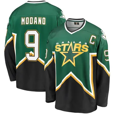 Fanatics Branded Men's Fanatics Branded Mike Modano Kelly Green/Black  Dallas Stars Premier Breakaway Retired Player Jersey | Metropolis at  Metrotown