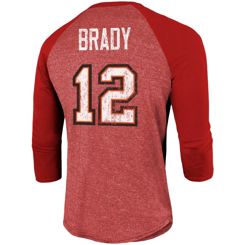 Men's Tampa Bay Buccaneers Tom Brady Fanatics Branded Heathered