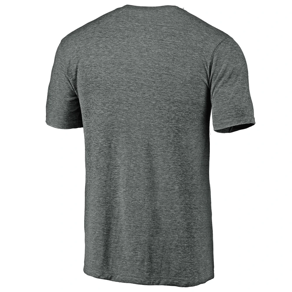 Fanatics pour hommes gris New York Yankees contre Chicago White Sox 2021 Field of Dreams Cornfields & Curveballs T-shirt triple mélange