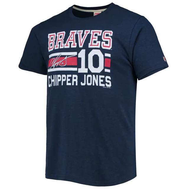 Plus Size - MLB Atlanta Braves Navy Triblend Tee - Torrid