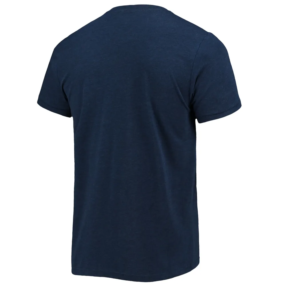 Homage Men's Homage Chipper Jones Navy Atlanta Braves Remix Jersey  Tri-Blend T-Shirt