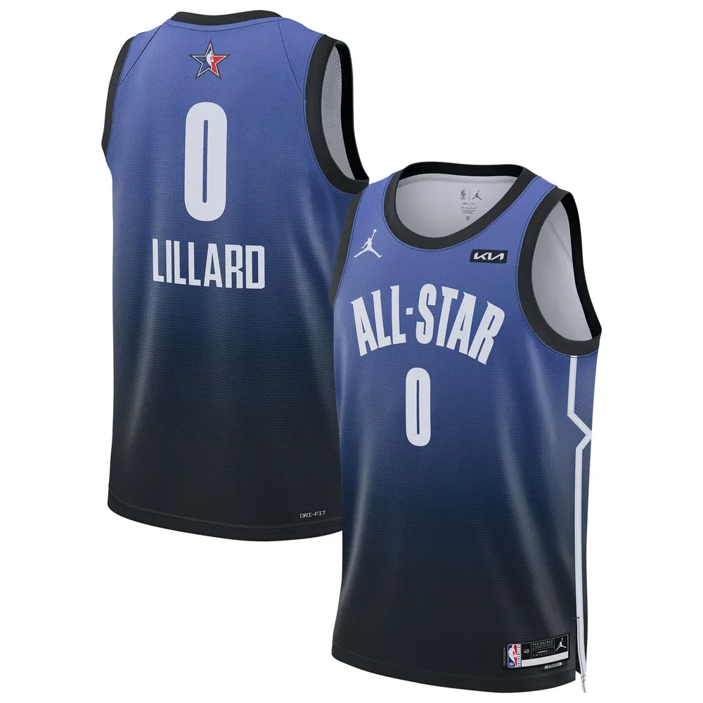 lenen Vervelend Samenhangend Lids Damian Lillard Jordan Brand 2023 NBA All-Star Game Swingman Jersey -  Blue | The Shops at Willow Bend