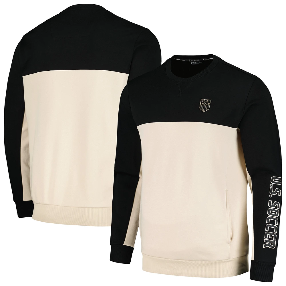 Sweat-shirt noir Levelwear USMNT Legacy pour hommes