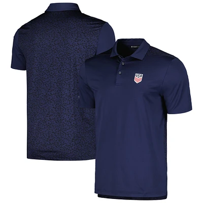 Men's Levelwear  Navy USMNT Spry Performance Polo