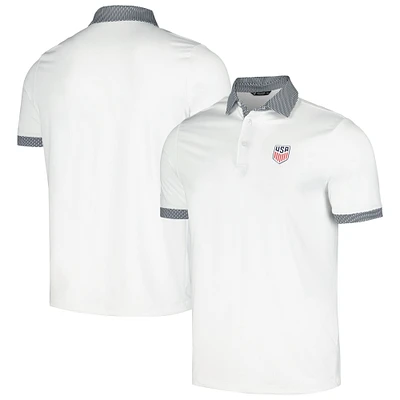 Men's Levelwear  White USMNT Thomas Performance Polo