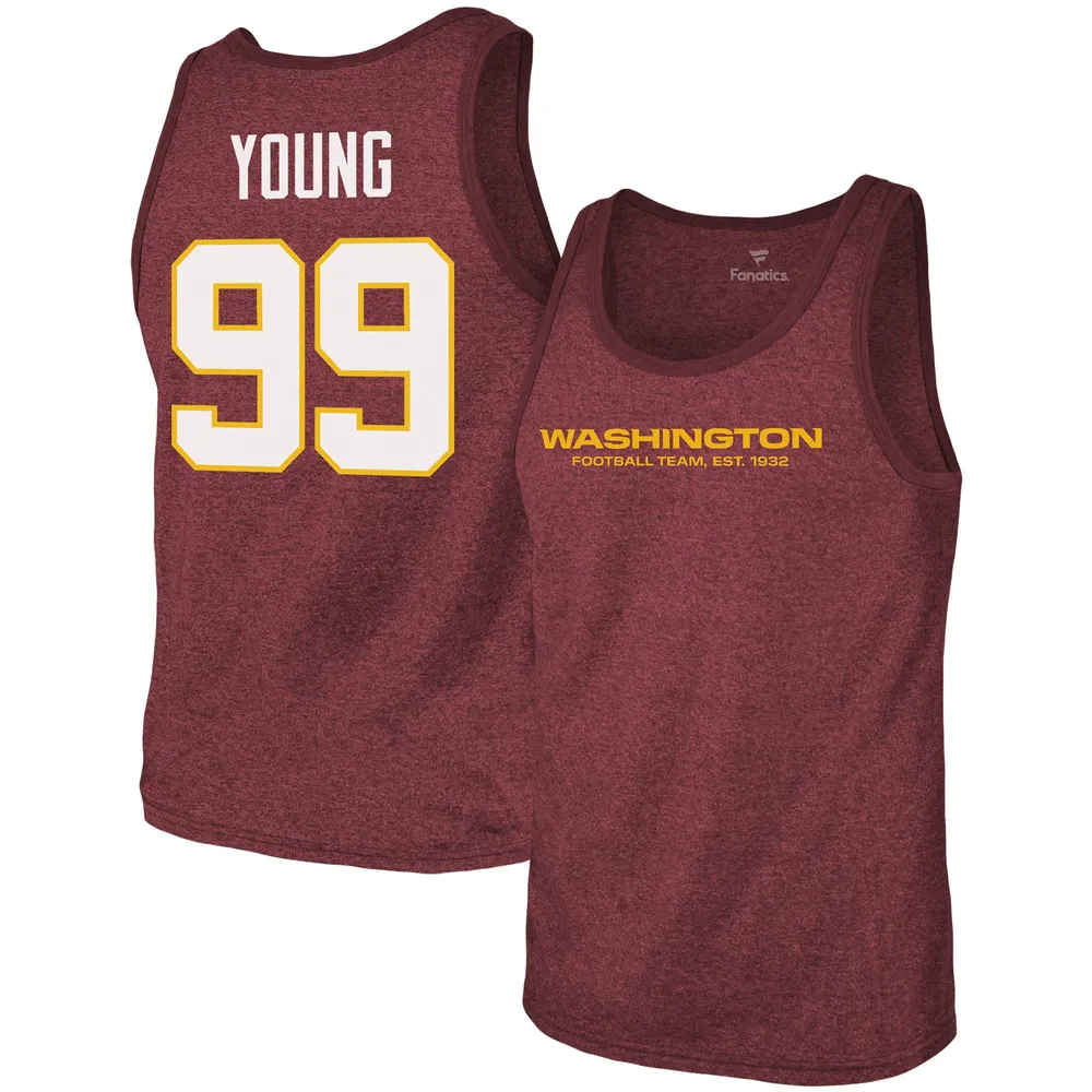 : Youth Chase Young Burgundy Washington Football Team