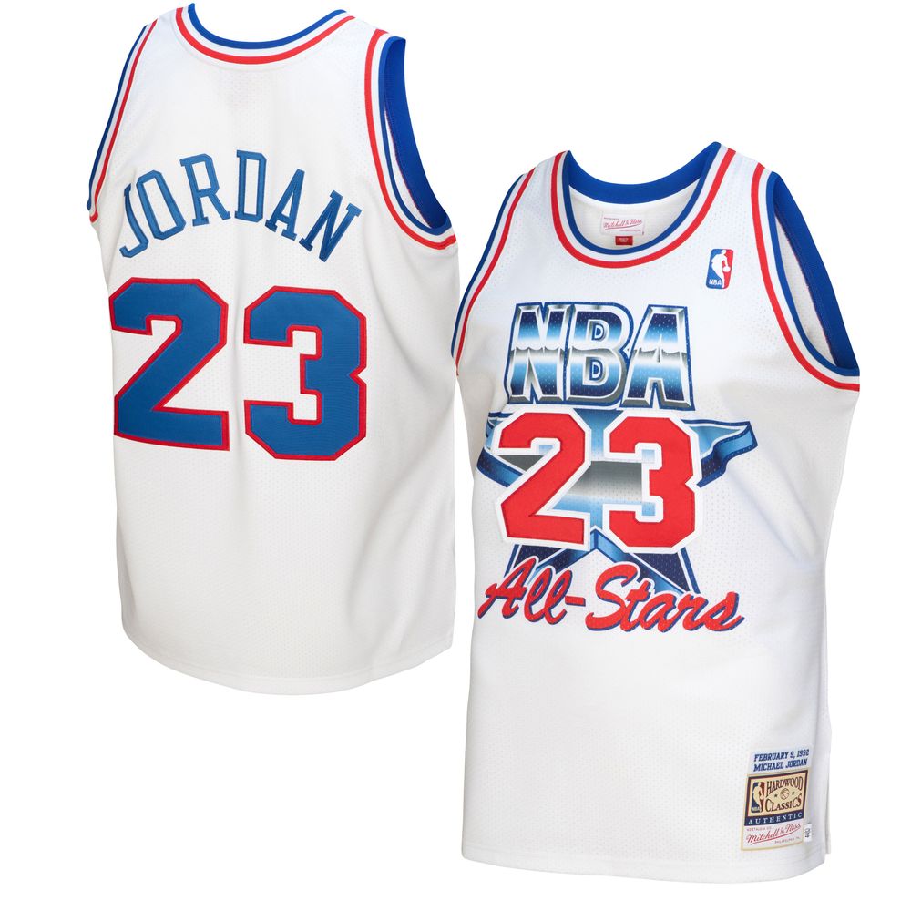 Michael Jordan Signed 1993 NBA All-Star Authentic Mitchell & Ness