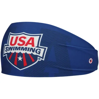 USA Swimming Cooling Headband - Navy