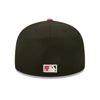 New Era Men's Black, Pink Brooklyn Dodgers 1955 World Series Champions  Passion 59FIFTY Fitted Hat