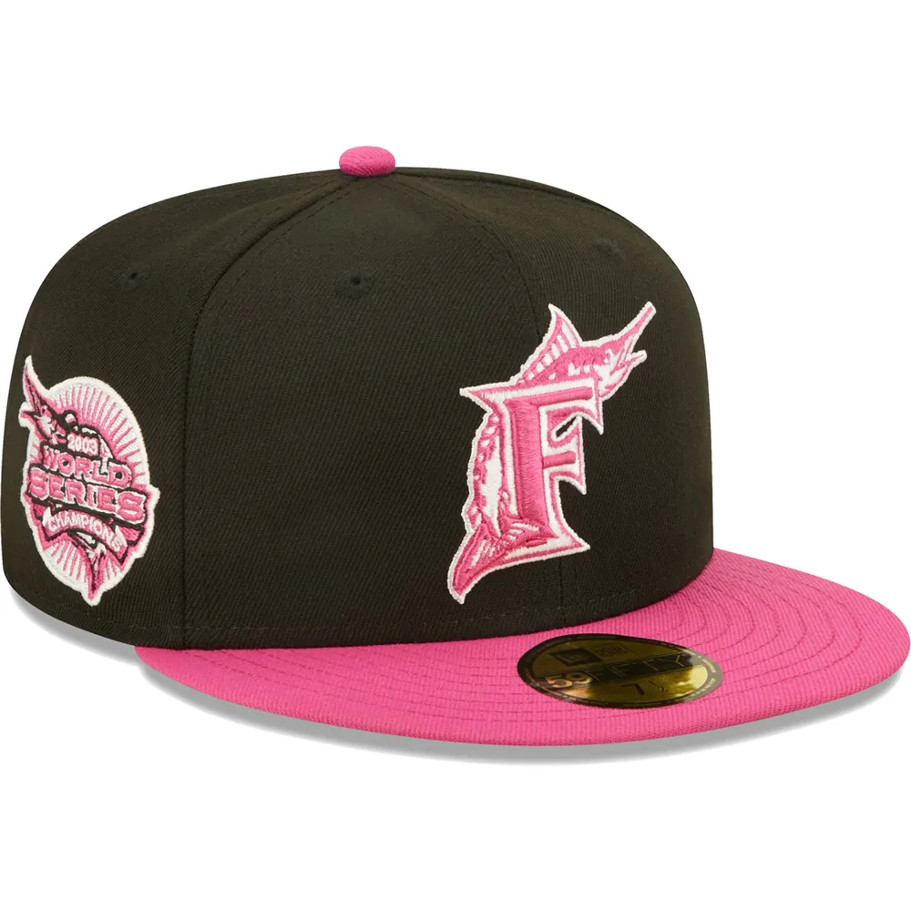 New Era Fitted Detroit Tigers Black/Pink 7 1/2