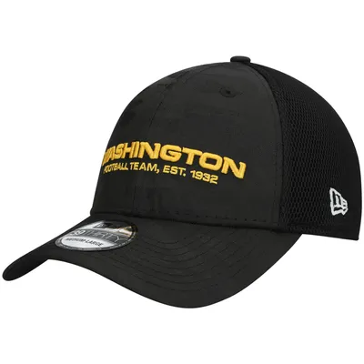 Washington Football Team New Era Camo Tone 39THIRTY Flex Hat - Black