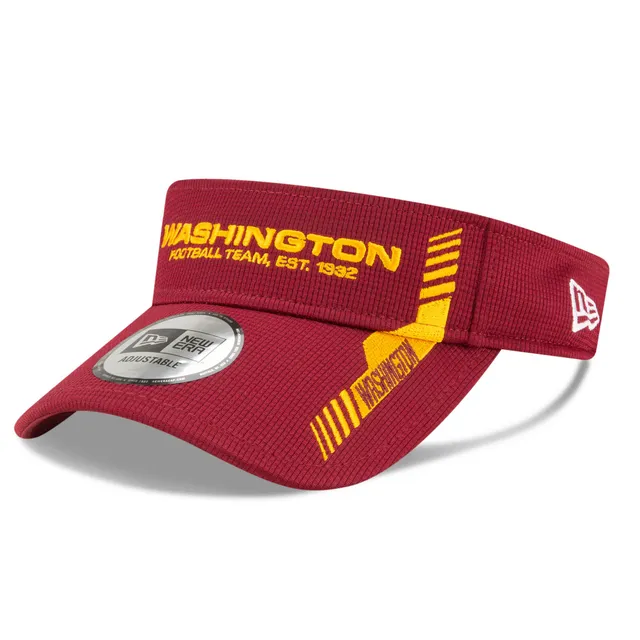 Men's New Era Burgundy Washington Football Team Circle Essential