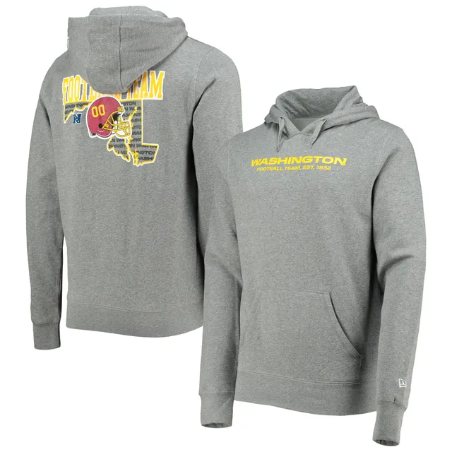 Washington Football Team Junk Food Pullover Hoodie - Gray