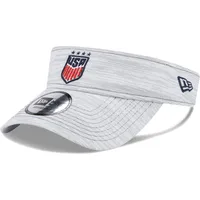 USWNT New Era Adjustable Visor - Gray