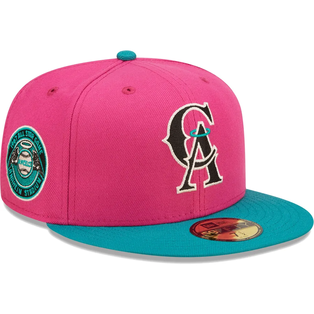 Lids California Angels New Era Cooperstown Collection 1967 MLB All-Star  Game Passion Forest 59FIFTY Fitted Hat - Pink/Green