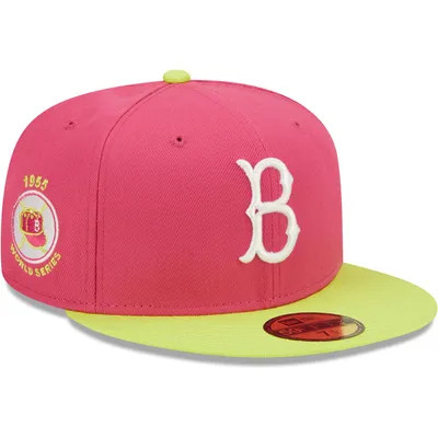 Boston Red Sox New Era 2018 World Series Champions Neon Eye 59FIFTY Fitted  Hat - White/Black