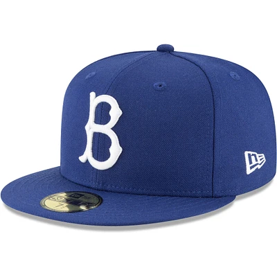 Men's New Era Royal Brooklyn Dodgers Cooperstown Collection Wool 59FIFTY Fitted Hat