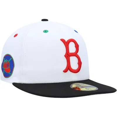 Boston Red Sox New Era Logo 59FIFTY Fitted Hat - Beetroot