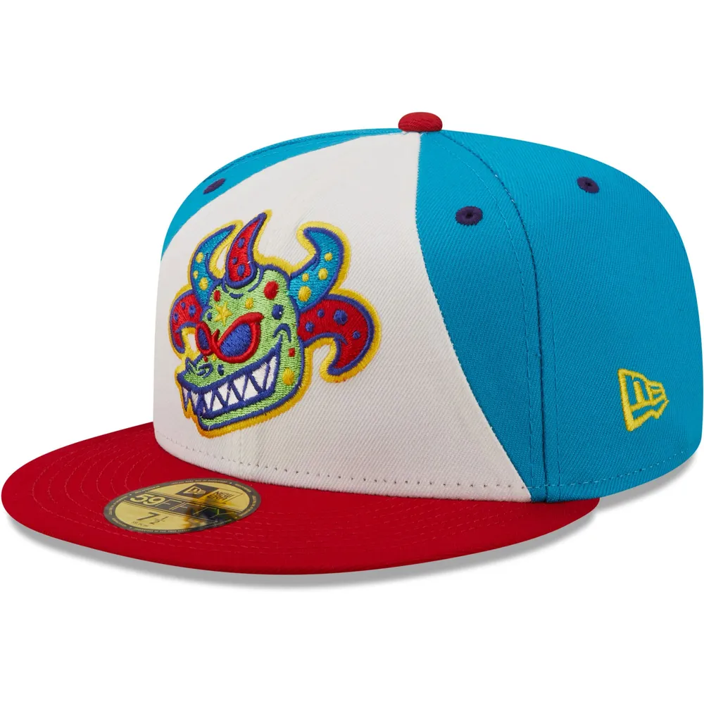 Men's New Era White/Red Vejigantes De Scranton/Wilkes-Barre Copa La Diversion 59FIFTY Fitted Hat